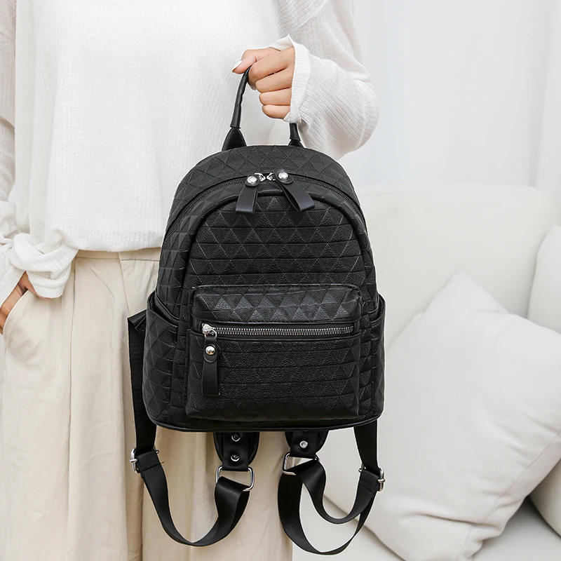 

New Women Girl Multifunction Shoulder Bookbags School Bag Cute Fashion Backpack Women'S Handbag Sac à Mains Femme Bolsos Mujer