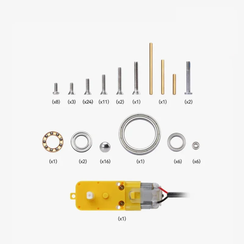 Triple-axis Tourbillon Model Components Kit 007 for Bambu Lab 3D Printer Accessories Bamboo lab Bambulabs