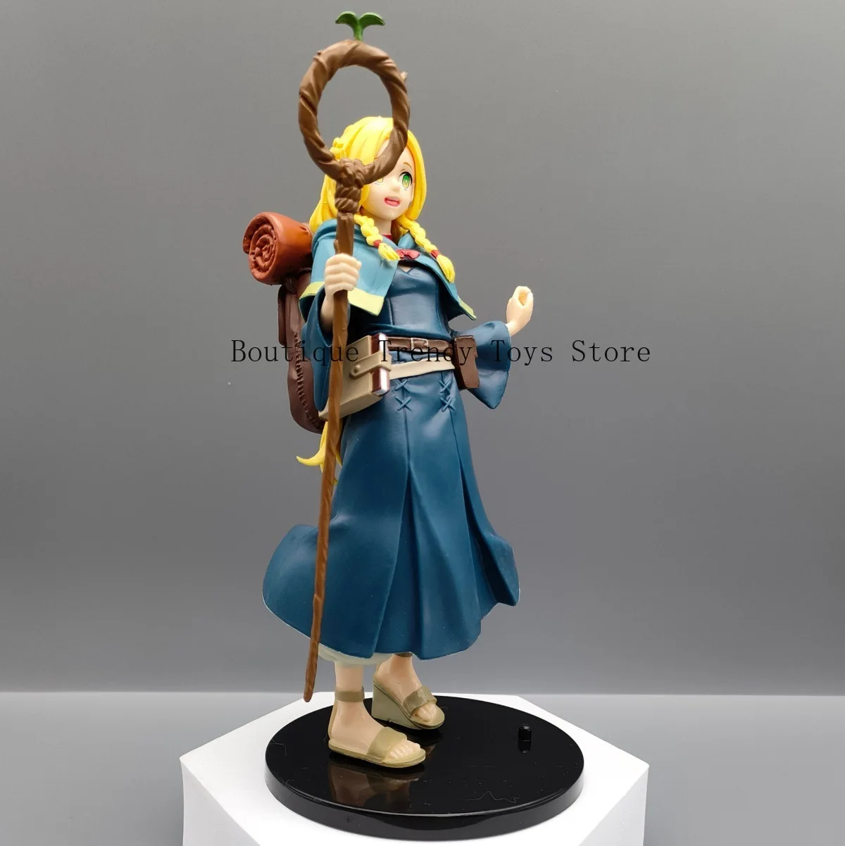 Novo feito à mão fantasia mago figura colecionável bonito design exclusivo prateleira decoração ornamento presente perfeito para fãs de jogos anime