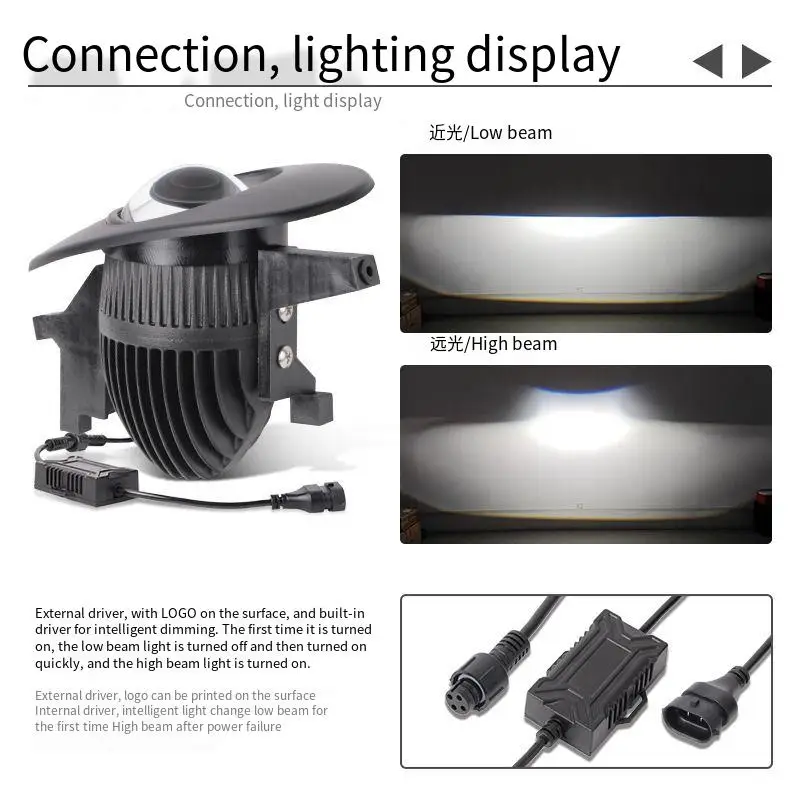 2 Inch Bi Led Fog L…