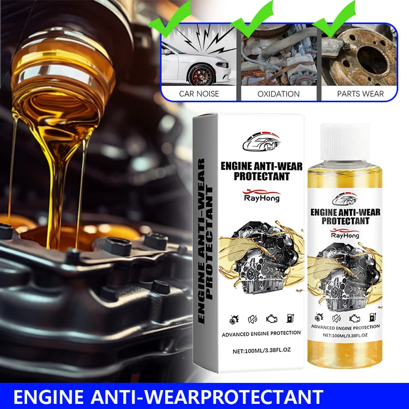 Engine Repair Anti-wear Protection Agent Noise Reduction Shock Absorption Car Repair Engine Protection Agent Reduce Friction