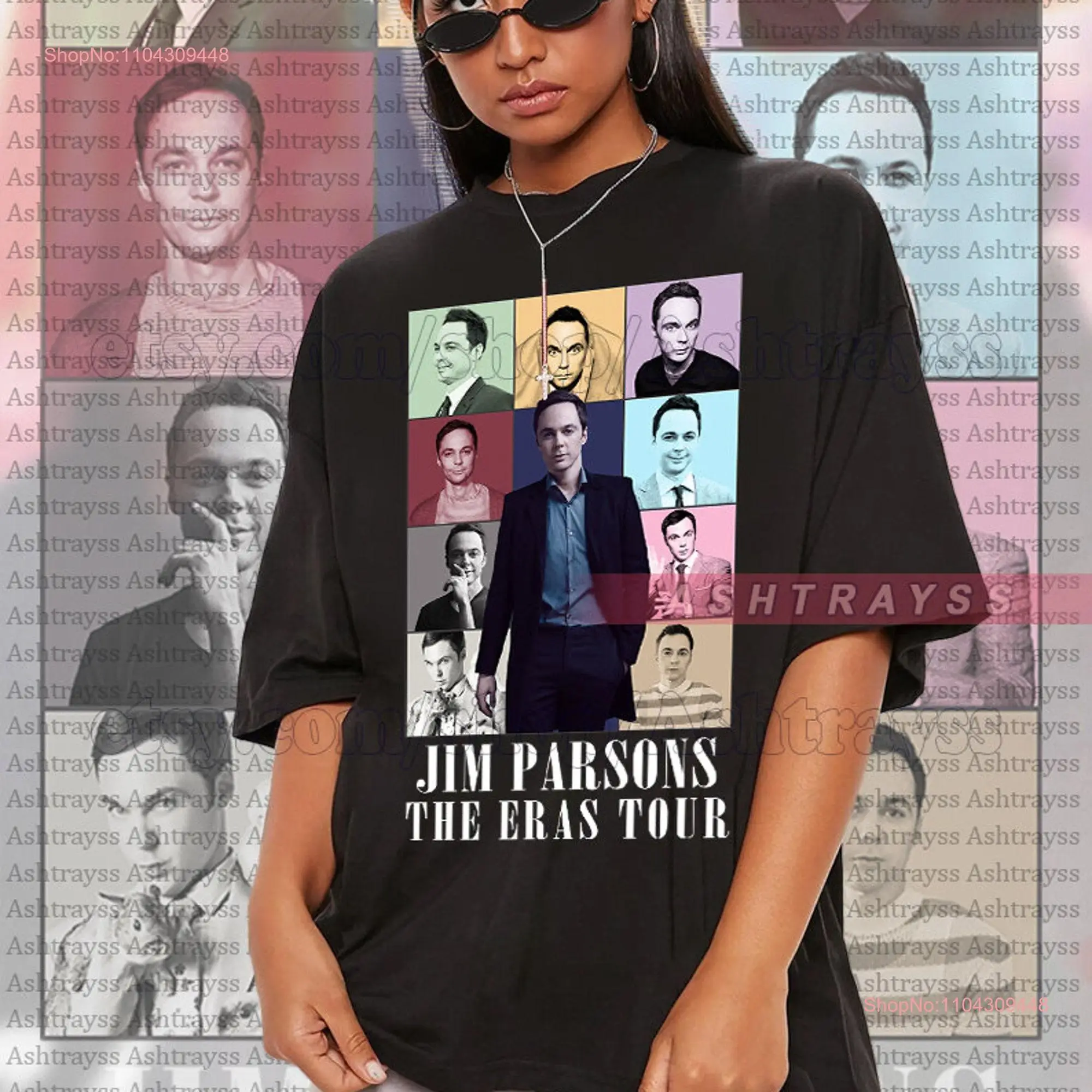 Jim Parsons The Eras Tour tee long or short sleeves