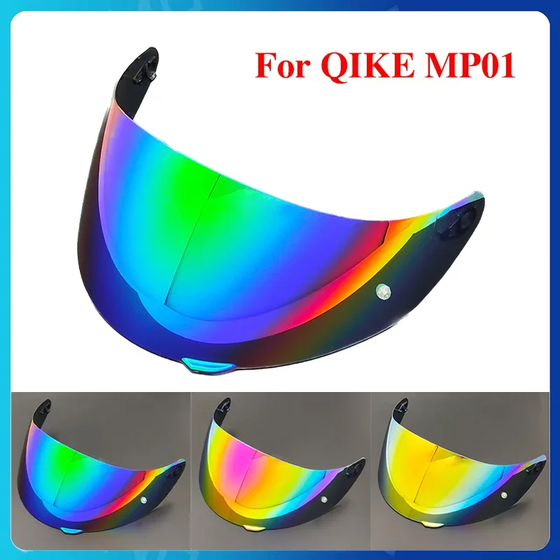 Motorcycle Helmet Lens For QIKE MP01 Helmet Visor Windshield Shield Glasses Visor Helmet Accessories