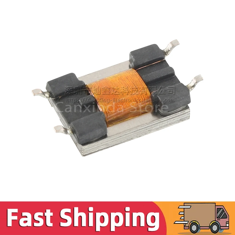 5pcs ED8 SMD Permalloy Audio Transformer Impedance Ratio 600:600 1:1 isolation Ni-Fe Transformer 600ohm:600ohm 70mH nickel steel