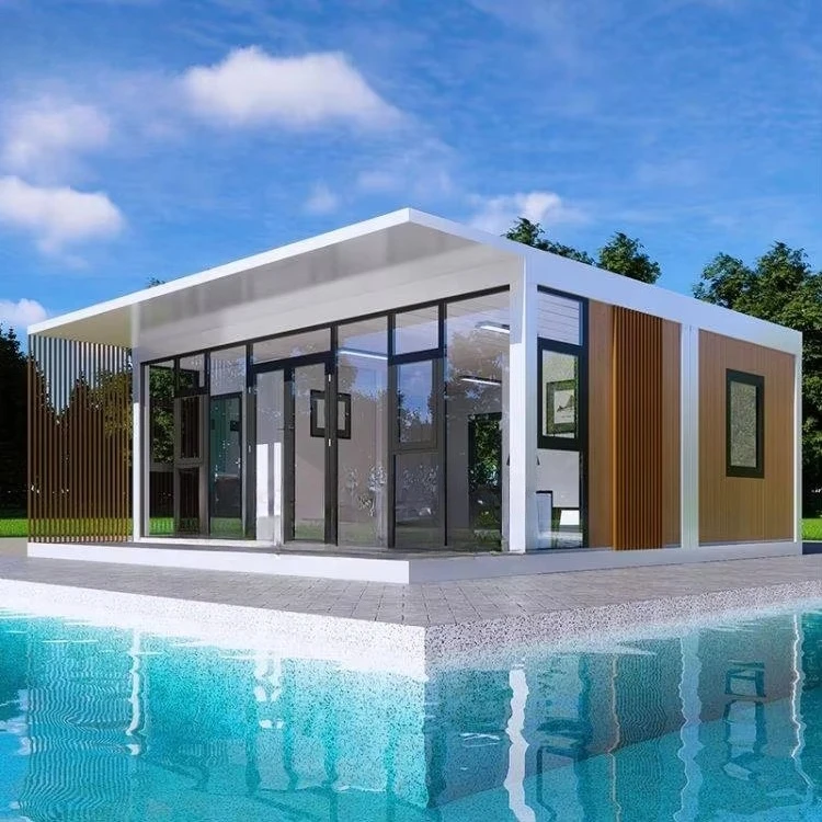 Custom Casa Prefabricada 20ft 30ft Mobile Homes 2 3 Bedroom Tiny House Prefab Portable Room Apartment Container House Solar