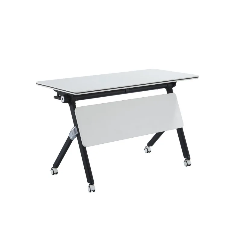 طاولة تدريب قابلة للطي مكتب متنقل غرفة اجتماعات ربط متعددة الوظائف طاولة طويلة طاولة مؤتمرات بسيطة وحديثة قابلة للطي