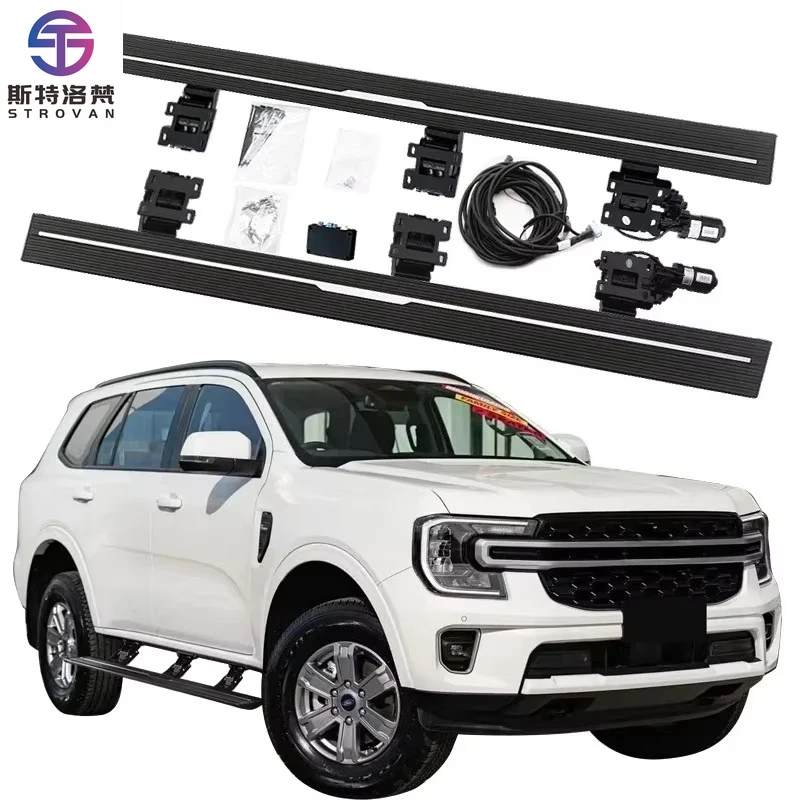 

STLF CLRAK Automatic Electric Power Side Step Running Board for Everest 2022-2024 Drity Truck 4X4 Accessory