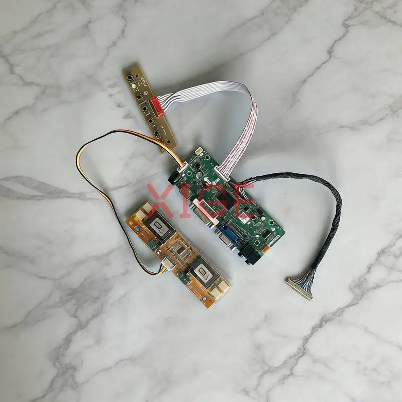 

Screen Drive Controller Board Fit LM170E01 LM170E03 LM170E02 SVA170SX01TB 30Pin LVDS 1280x1024 4-CCFL 1280*1024 VGA DVI HDMI Kit