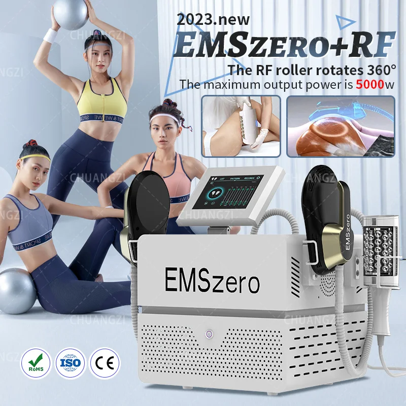 

EMSzero Roller Neo RF, машина для контуринга тела, снижение жира, устройство для моделирования, HIEMT 2024, потеря веса Medspa