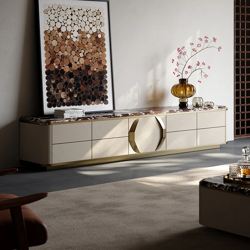 デザイナーモダンなテレビキャビネットモニター収納廊下モニターコンソールテレビスタンドディスプレイエンターテイメント Muebles パラテレビ家具