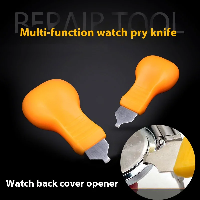 6pcs Adjustable Watch Back Case Opener Stainless Steel Wrench Type Back Remover Watchmaker Tool For Battery Replacement Watch