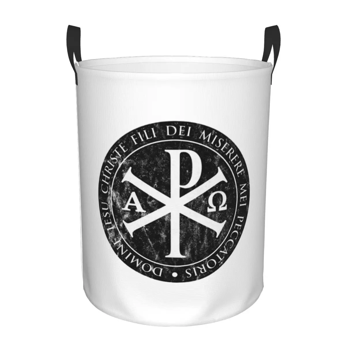 Chirho, Chi Rho, Christogram, Cestas para la ropa sucia de Jesús, cestas plegables grandes e impermeables para ropa y juguetes para el hogar y para niños
