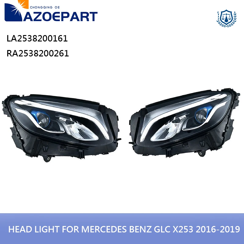 Headlight Head Light for Benz X253 GLC CLASS GLC200 GLC260 GLC300 2016 2017 2018 2019