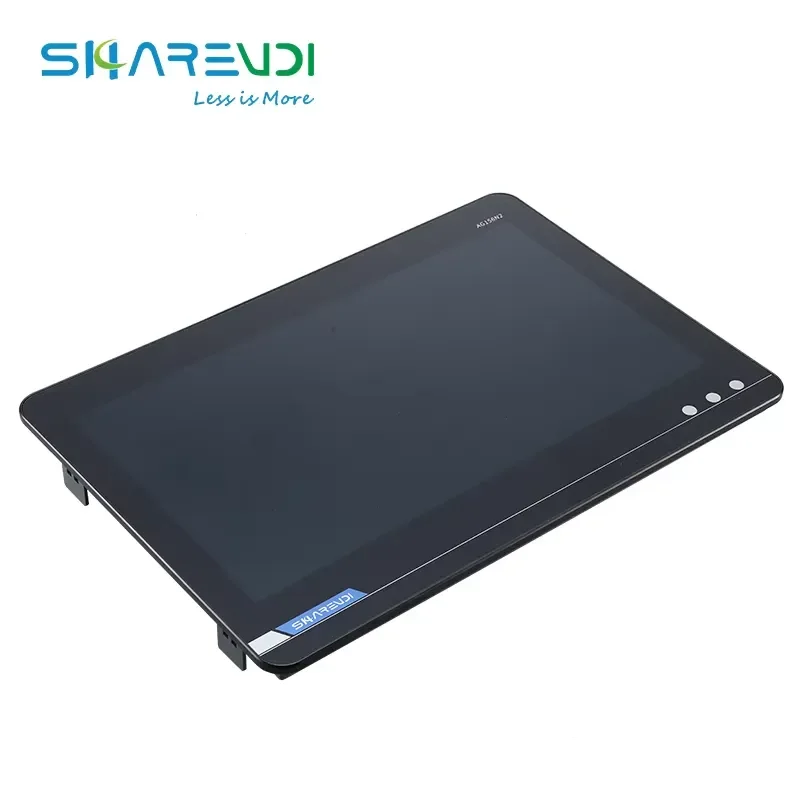 BOLRZO 10 15 21.5 inch embedded industrial touchscreen computer RS232 RS485 GPIO rugged tablet Android/Ubuntu 6TOPS