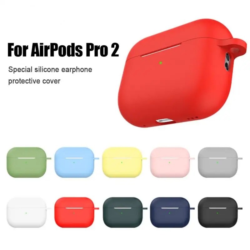 Silicone Protective Sleeve For Apple Airpods Pro 2 Case Bluetooth Case Protective For AirPods Pro 2 Earphone Cover Case