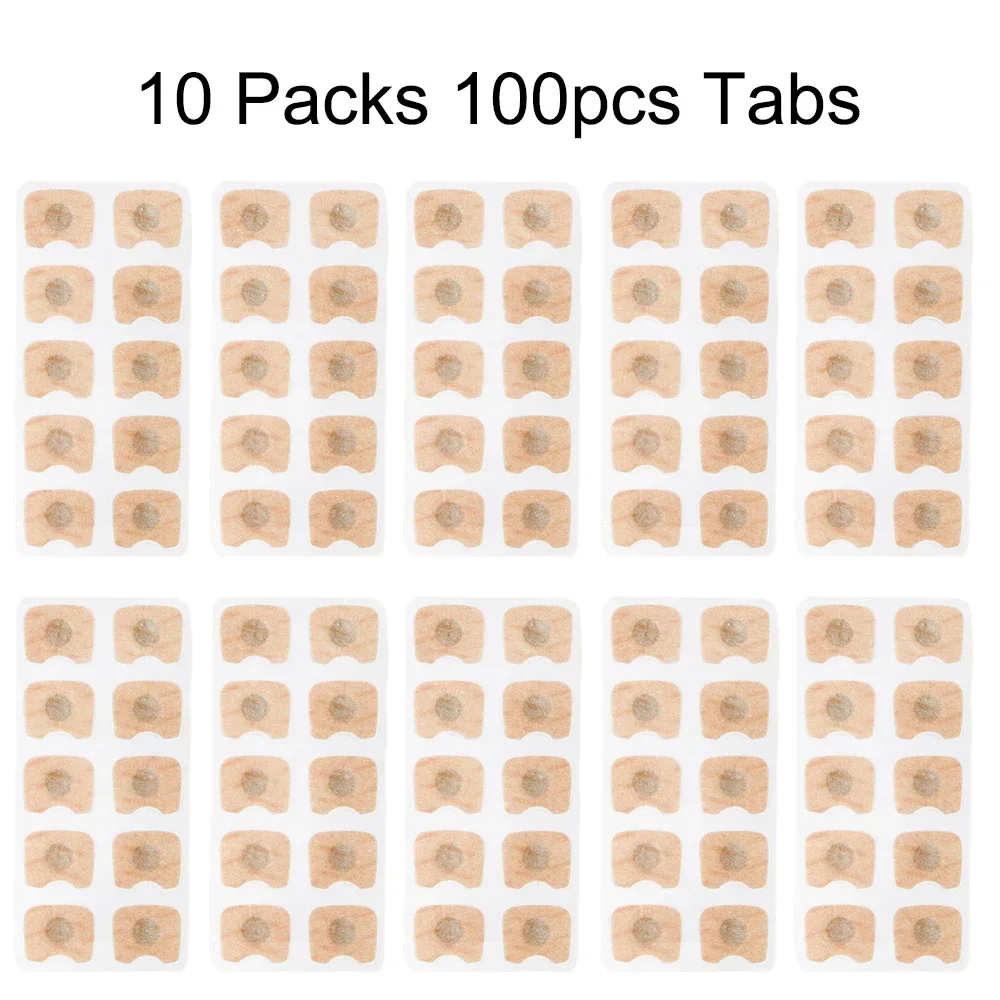 

Best Strongest Glue Tabs Magnetic Nasal Strips Starter Kit - Nasal Breathing Dilators Refills for Enhanced Nose Breathe Strips