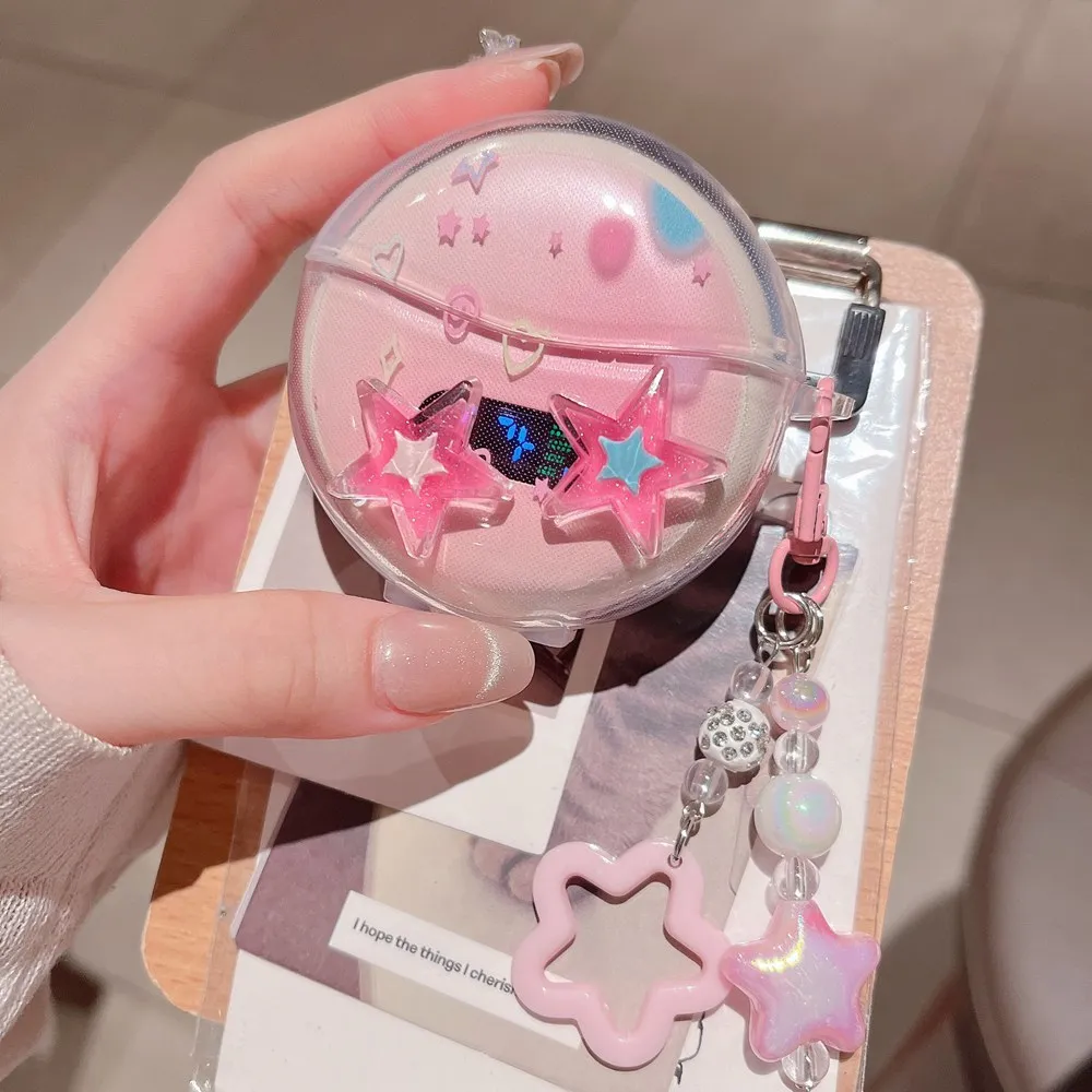 Милый чехол для наушников с 3D звездой для Xiaomi M79, защитный чехол для наушников с костной проводимостью для Lenovo M79, зарядное устройство с крючком Милый чехол для наушников с 3D звездой для Xiaomi M79, защитный чехол для наушников с костной проводимостью для Lenovo M79, зарядное устройство с крючком