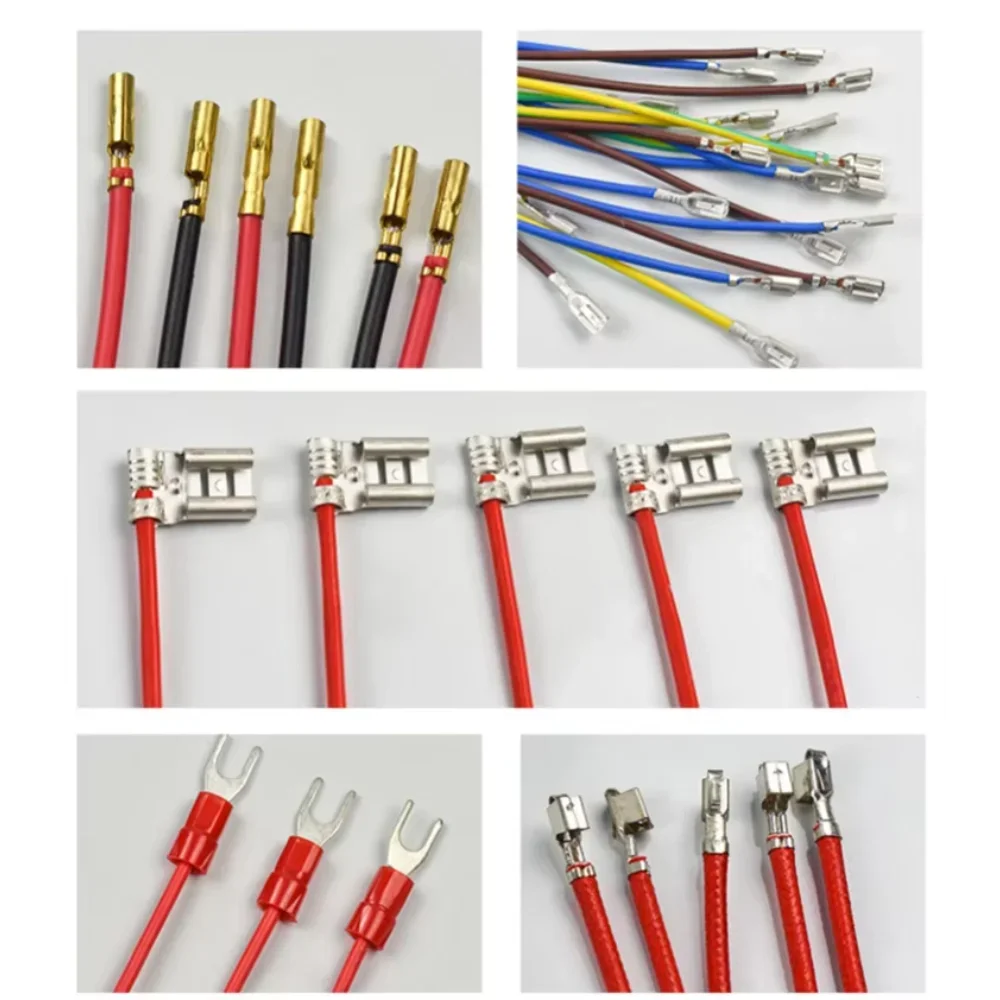 YH-1.5T jst ultra-quiet electric semi-automatic compression connector wire terminal crimping machine