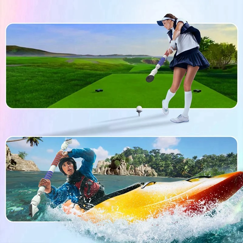 مقابض تحكم ABDJ-VR تعزز تجربة لعبة الواقع الافتراضي لألعاب Beat Saber Gorilla Tag VR لوحدة تحكم Meta Quest 3