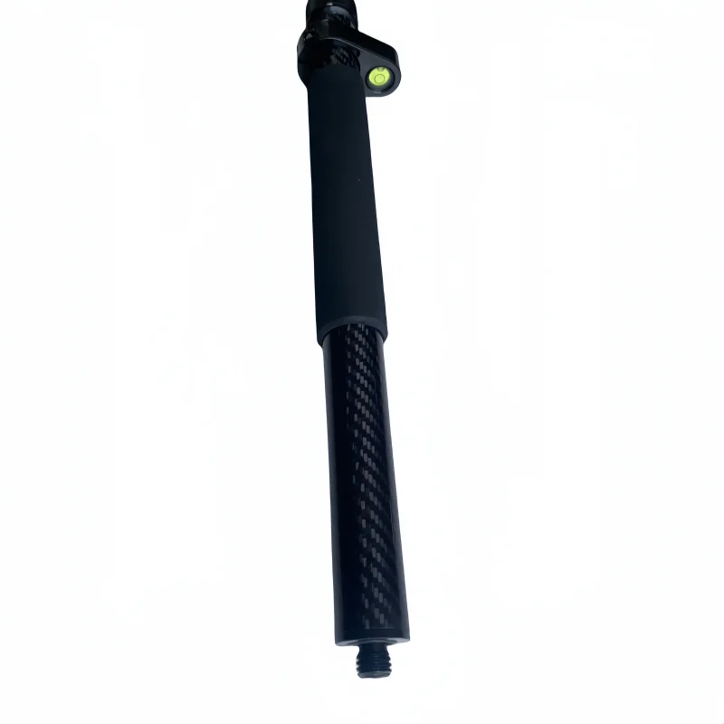 50 TO 150CM TELESCOPIC GNSS GPS RTK CARBON FIBRE CENTERING POLE PORTABLE SURVEYING CENTERING ROD 5/8x11\