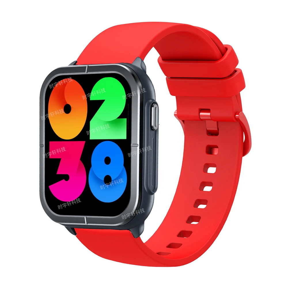 20mm 22mm Strap For Mibro C3 T2 Smartwatch Band Silicone Sports Wrist Bracelet For Mibro Lite/Lite2/A1/A2/X1/C2 Watchband Correa