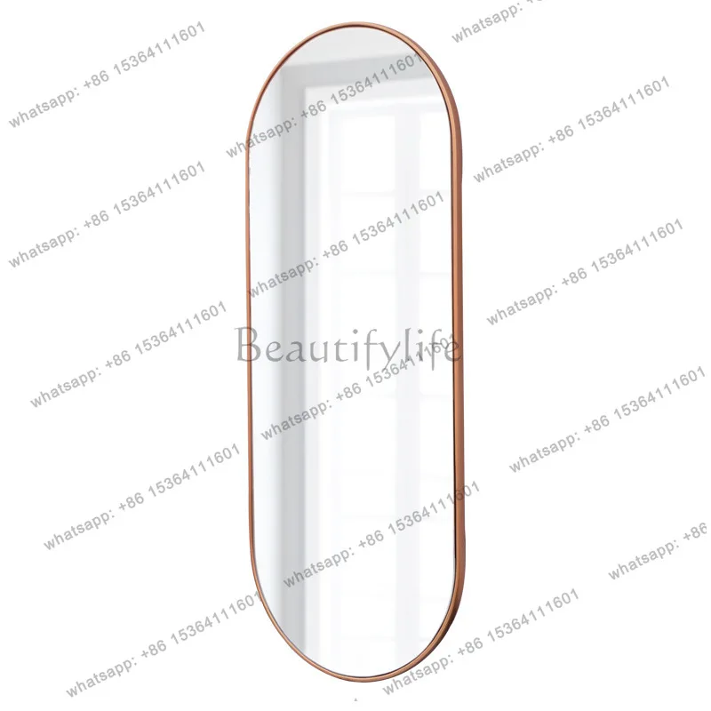

8Modern simple and stylish full-length mirror decorated porch clothing store mirror 2062
