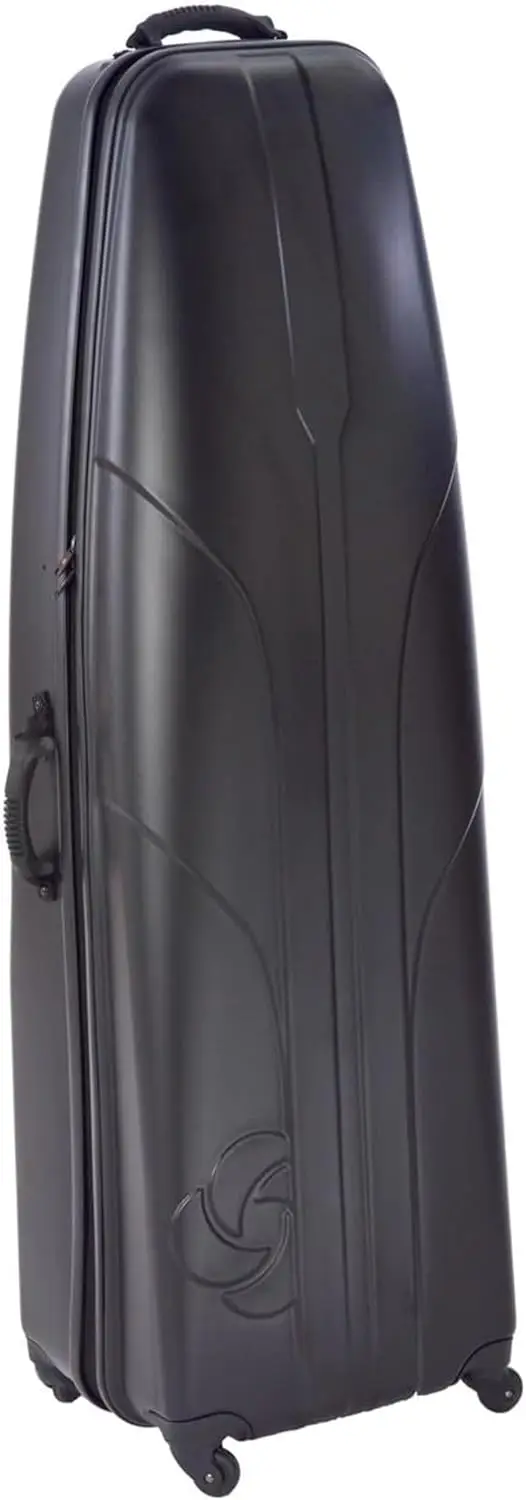 

golf travel bag holds up to 48” clubs and 10.5” bags, keeping the longest clubs protected