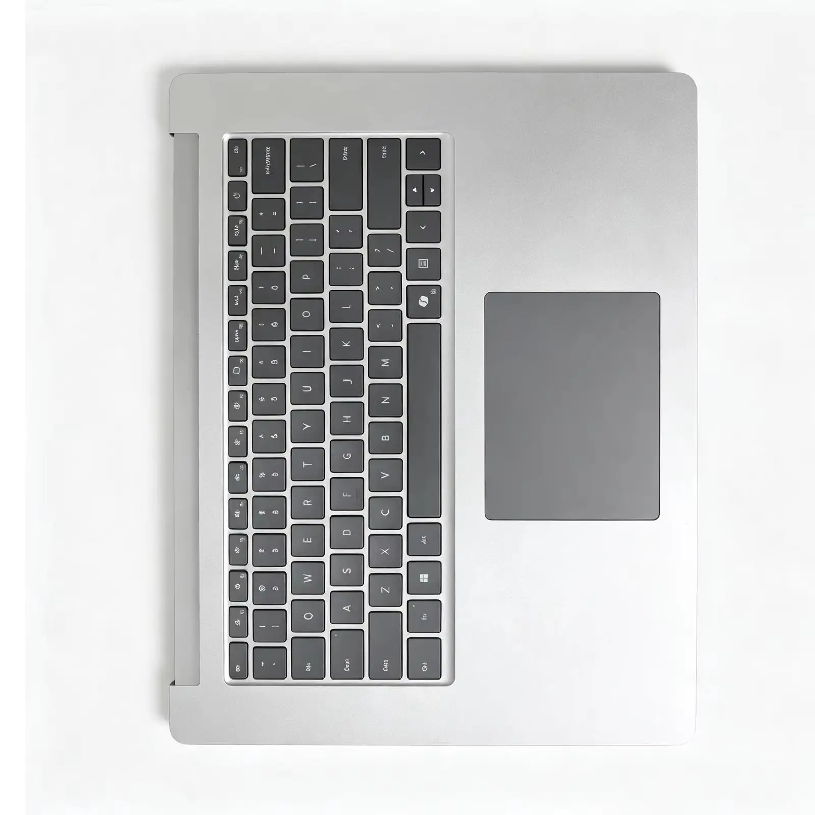 Клавиатура с подставкой для рук и тачпадом для Microsoft Surface Laptop 6 15 дюймов (Модель: 2035)