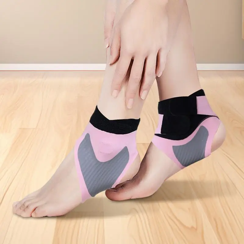 

Ankle Brace For Women Anti-Sprain Compression Ankle Brace Adjustable Elastic Toeless Stabilizer Bandage For Achilles Tendon