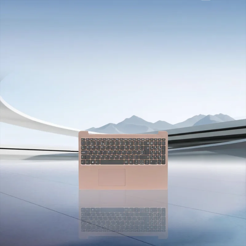 

Розовый чехол для клавиатуры UK English Rose Pink с подставкой для рук для Lenovo Ideapad 330S 15 15IKB 15AST 15ARR 5CB0R41810