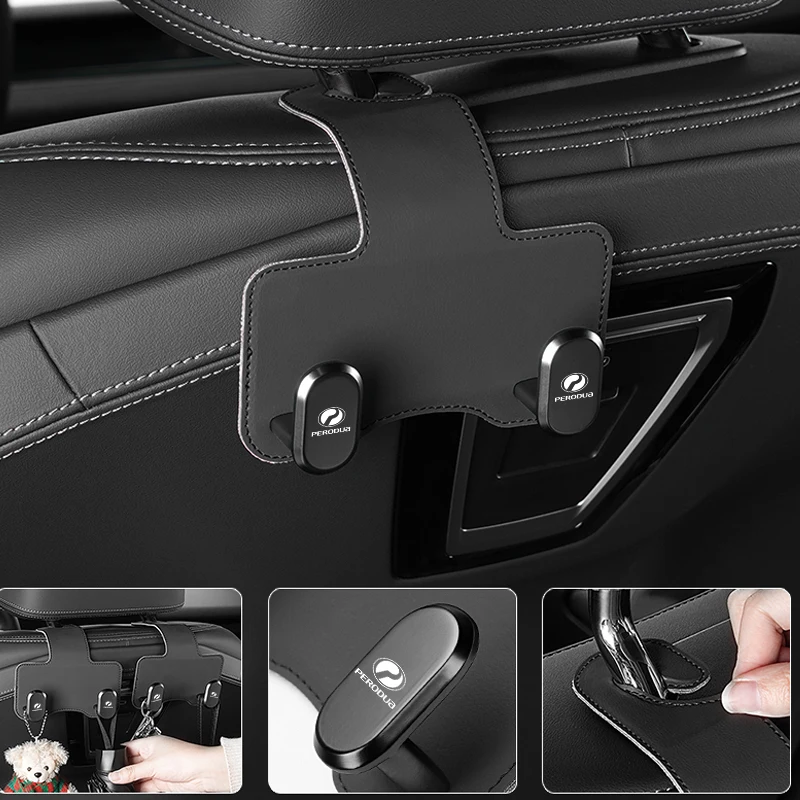 Car gadgets Deformable seat hook For Perodua Axia Bezza Myvi Alza Ativa Aruz