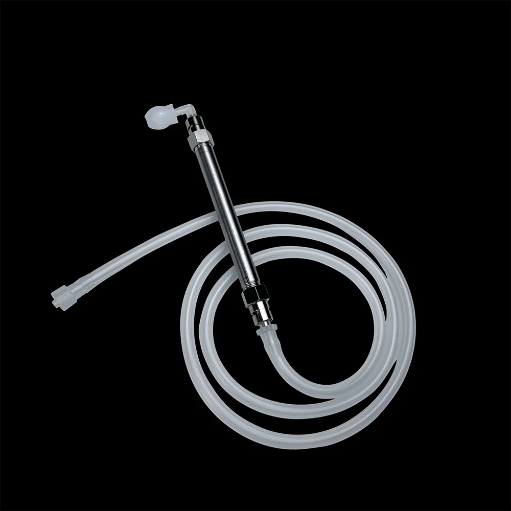 Pieza de mano Dental O3, Material resistente al ozono SS304 Luer Lock, pieza de mano para dentista con copa de diente suave de silicona