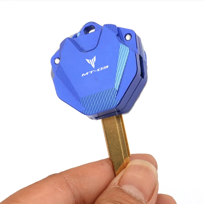 

Motorcycle For YAMAHA MT03 MT-03 MT 03 2019-2024 CNC Key Case Cover Protective Shell & Keycharin Keyring Accessories