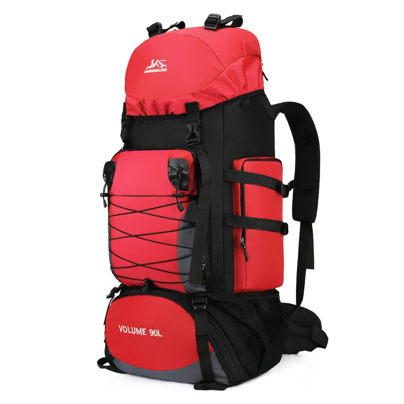 Imagem -05 - Grande Capacidade Outdoor Bolsas Exército Caminhadas Bolsa Trekking Viagem Montanhista Mochila Esporte Escalada Bolsa 90l