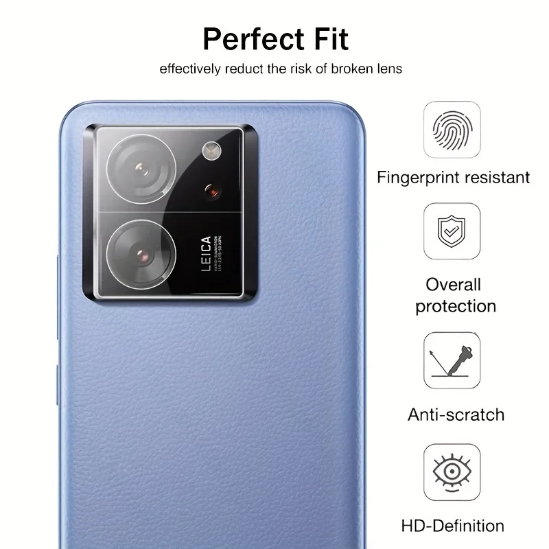 Protezione della fotocamera dell\'obiettivo per Xiaomi 14 Ultra 13 13Pro 13T Pro Redmi Note 13 Pro 13 Pro + custodia protettiva per lenti in vetro