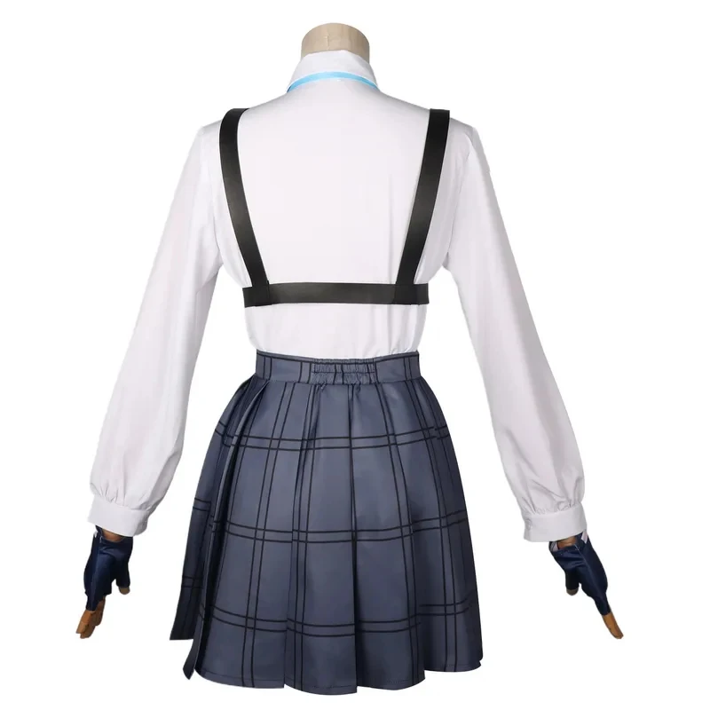 

A;3\v,7'd/Blue Archive Takanashi Hoshino Game Cosplay Costume Women JK School Uniforms Sailor Suit Wig Shoes Headweac;4'b,7'm\1/