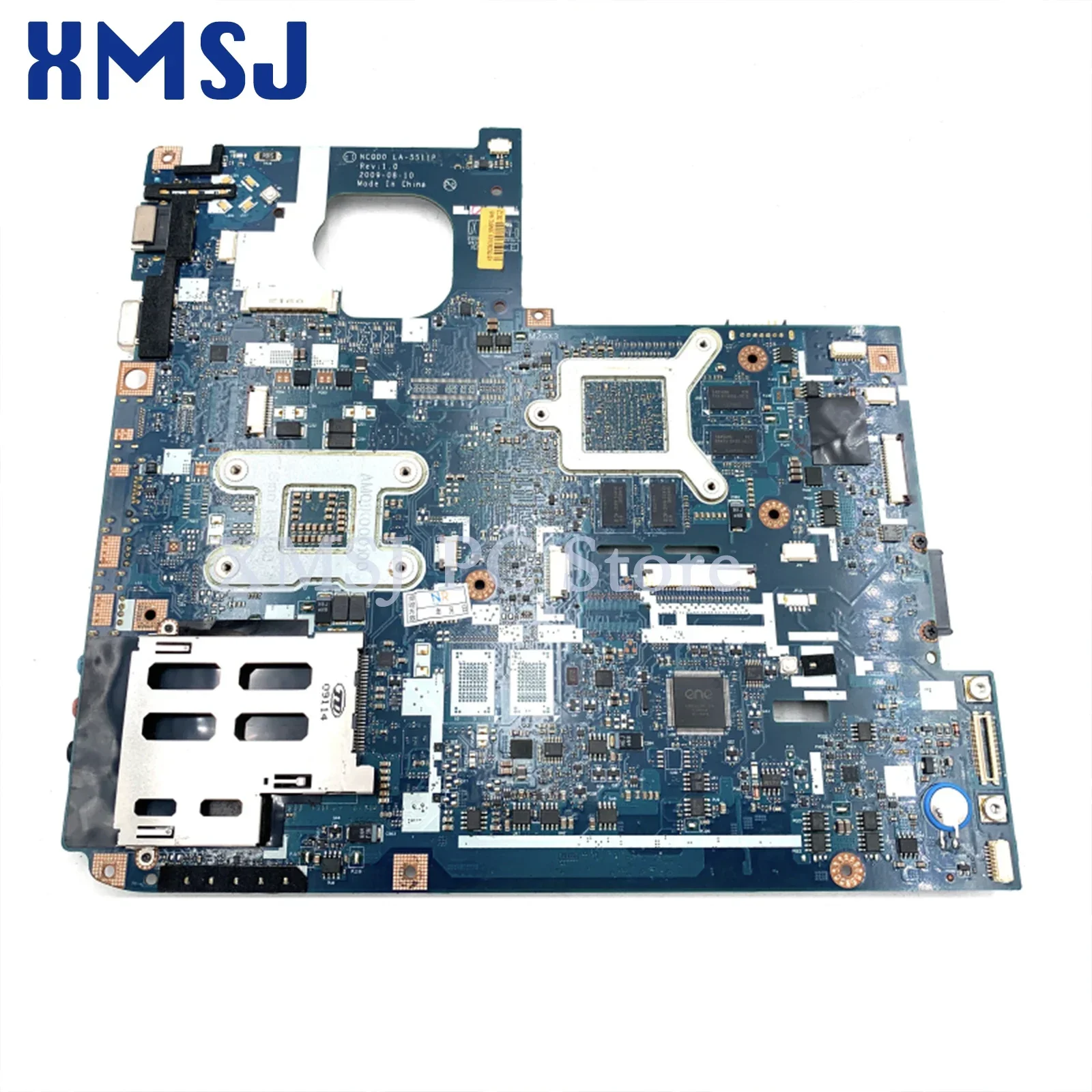 XMSJ For ACER Aspire 5942 5942G Laptop Motherboard MBPH802001 MBNCQD1001 NCQD0 LA-5511P HD 4650 GPU Free CPU Main Board