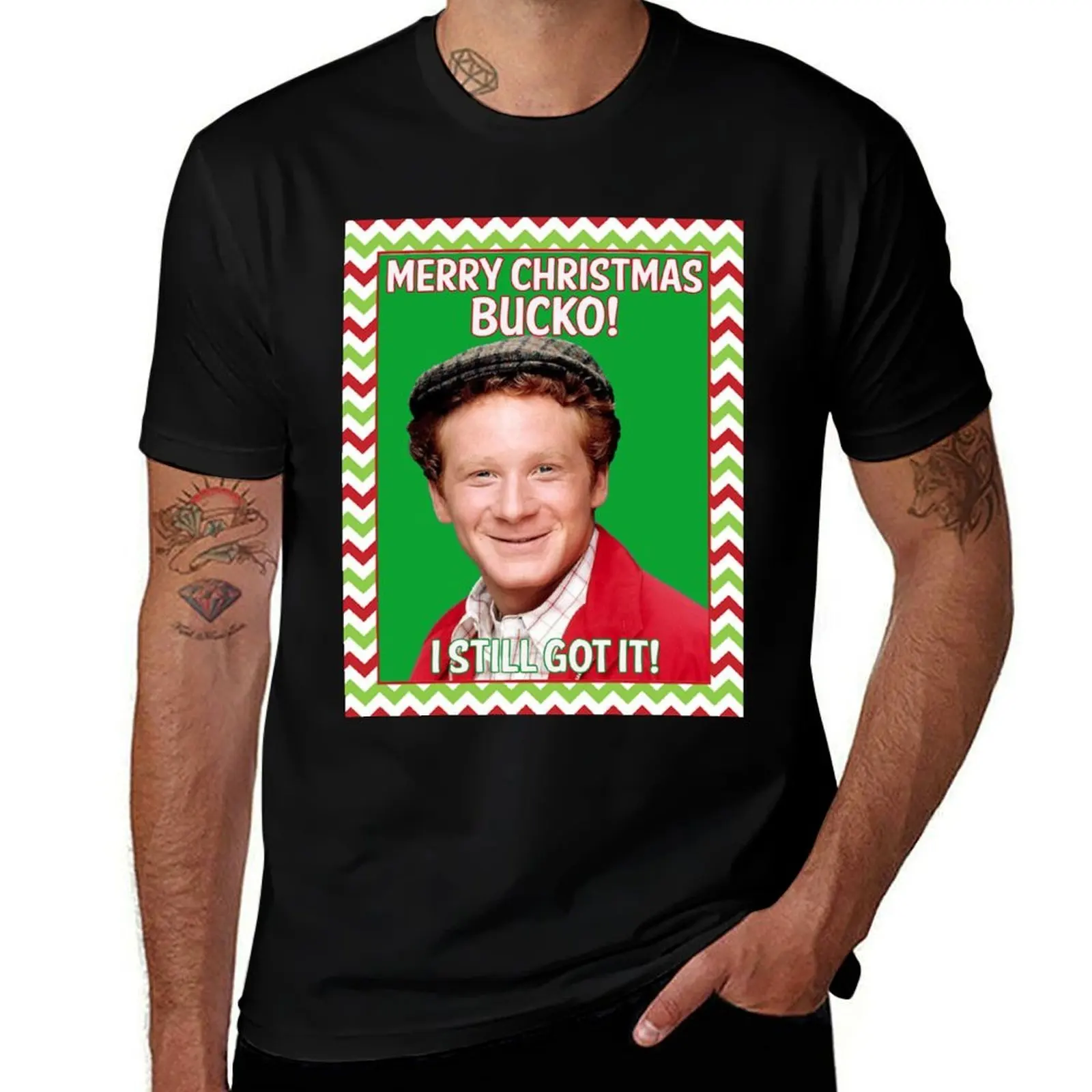 Ralph Malph Christmas sweater T-Shirt Urban Casual Loose Fit Tee T-Shirt