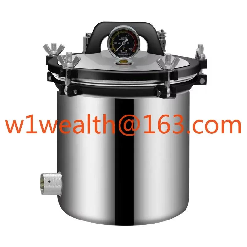Portable Electric Medical Laboratory Autoclave 12 Liter Steam Sterilizer