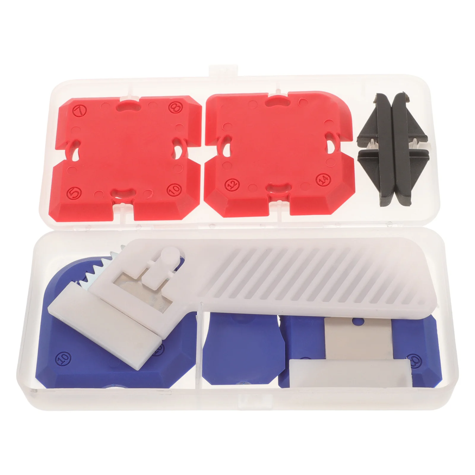 

1 Set Caulking Tools Reusable Silicone Gap Sealing Kit For Bathroom Floor Tile Joint Repair Grout Scraping Tool Home Improvement