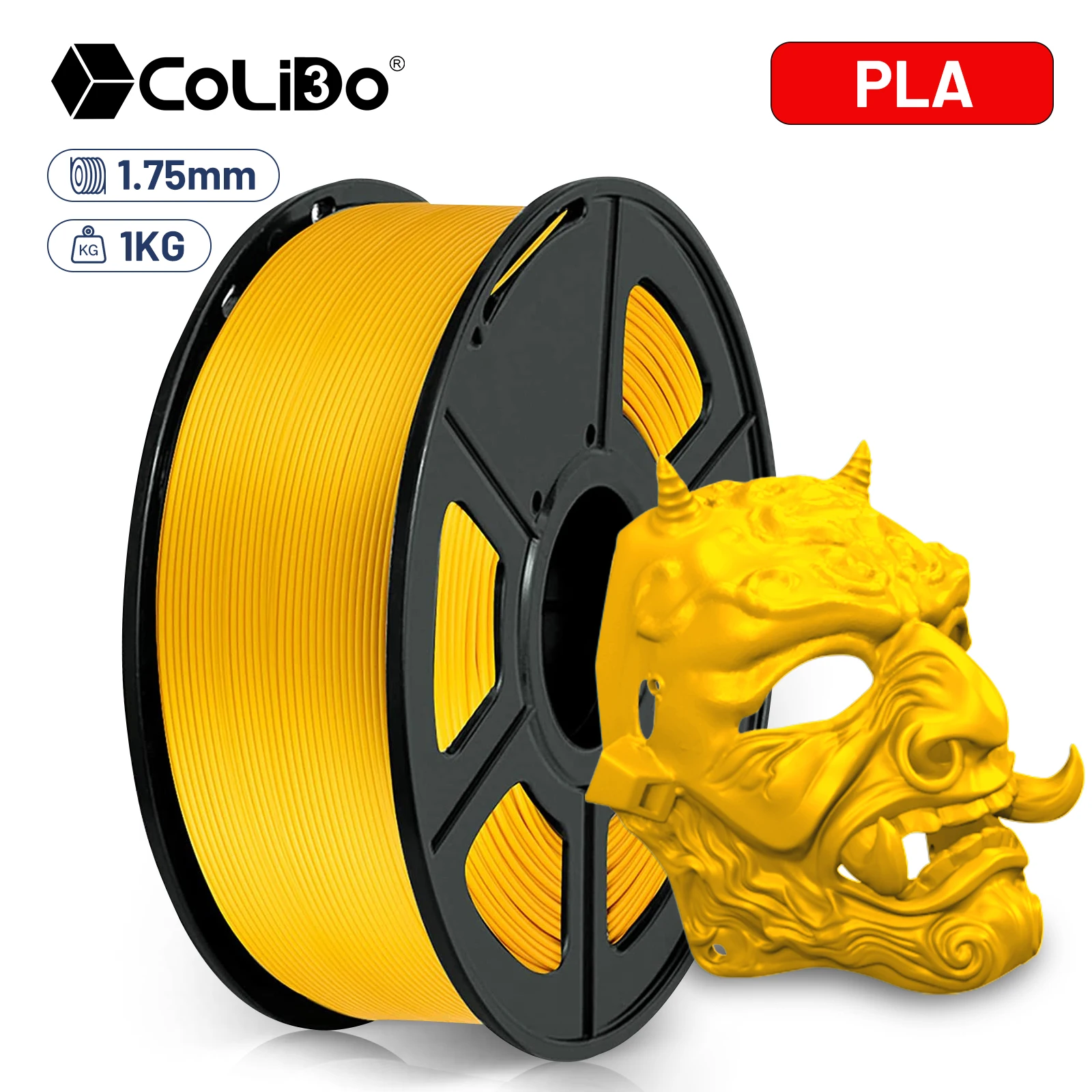 

CoLiDo Filament pla 1KG 1.75mm 3D Printer High Quality Filament Multi-color No Bubble For Bambu Lab Ender Anycubic 3D Printer