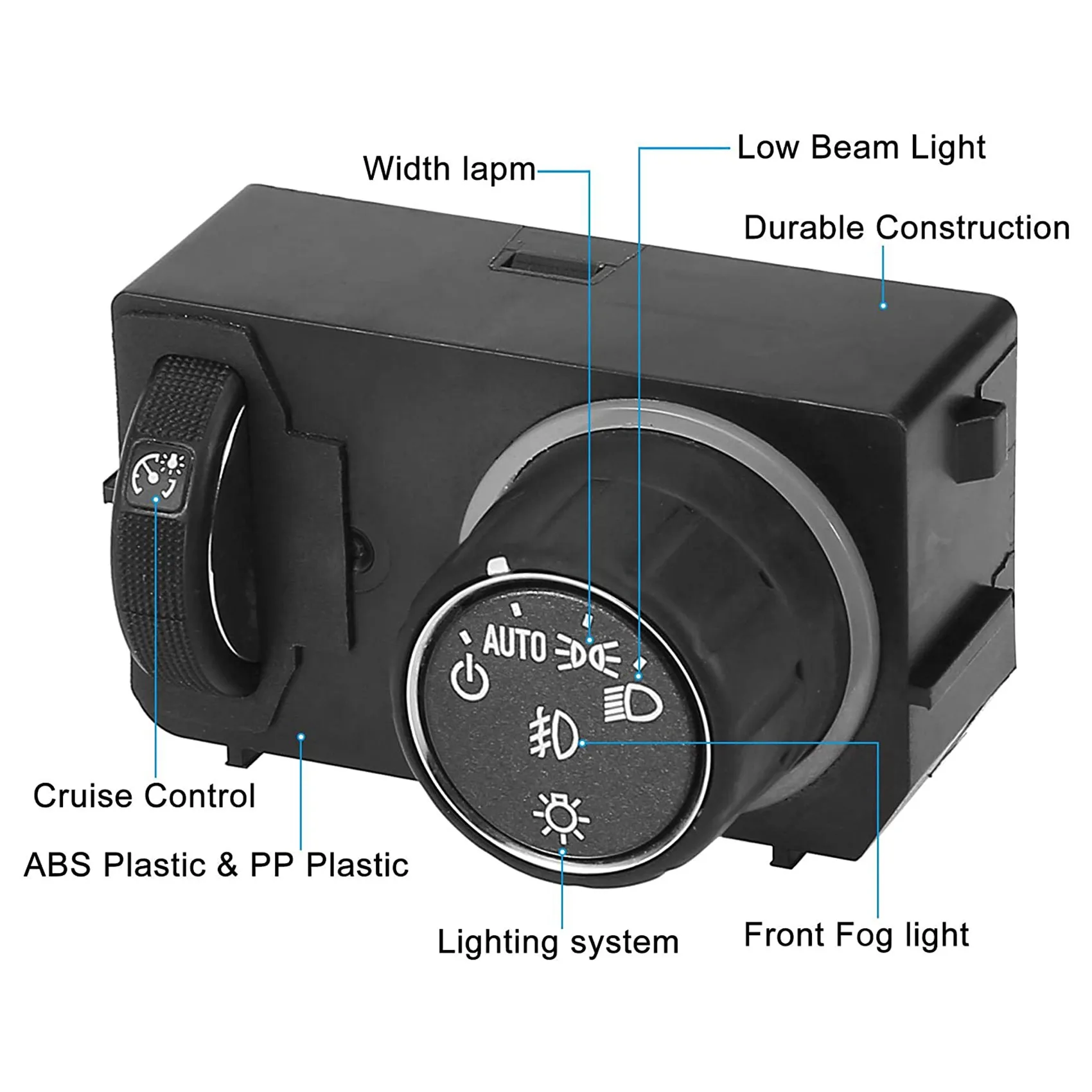 84448511 84154108 23187804 Engine Headlamp Switch for Chevrolet Silverado Suburban Tahoe GMC Sierra Yukon