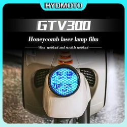 For VESPA GTV300 2024 headlight film honeycomb laser lamp Film protective film waterproof high transparency stickers accessories