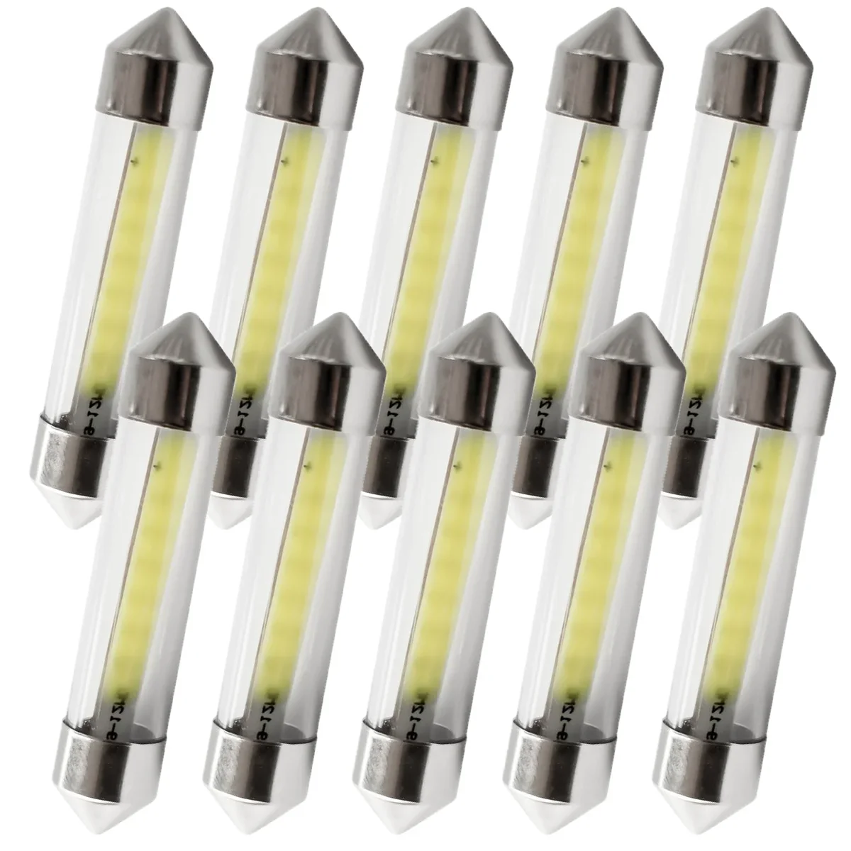 

2/10pcs LED C5W C10W Canbus Festoon 31mm 36mm 39mm 41mm For Car Interior Light License/number Plate Bulb Warm White Ice Blue 12V