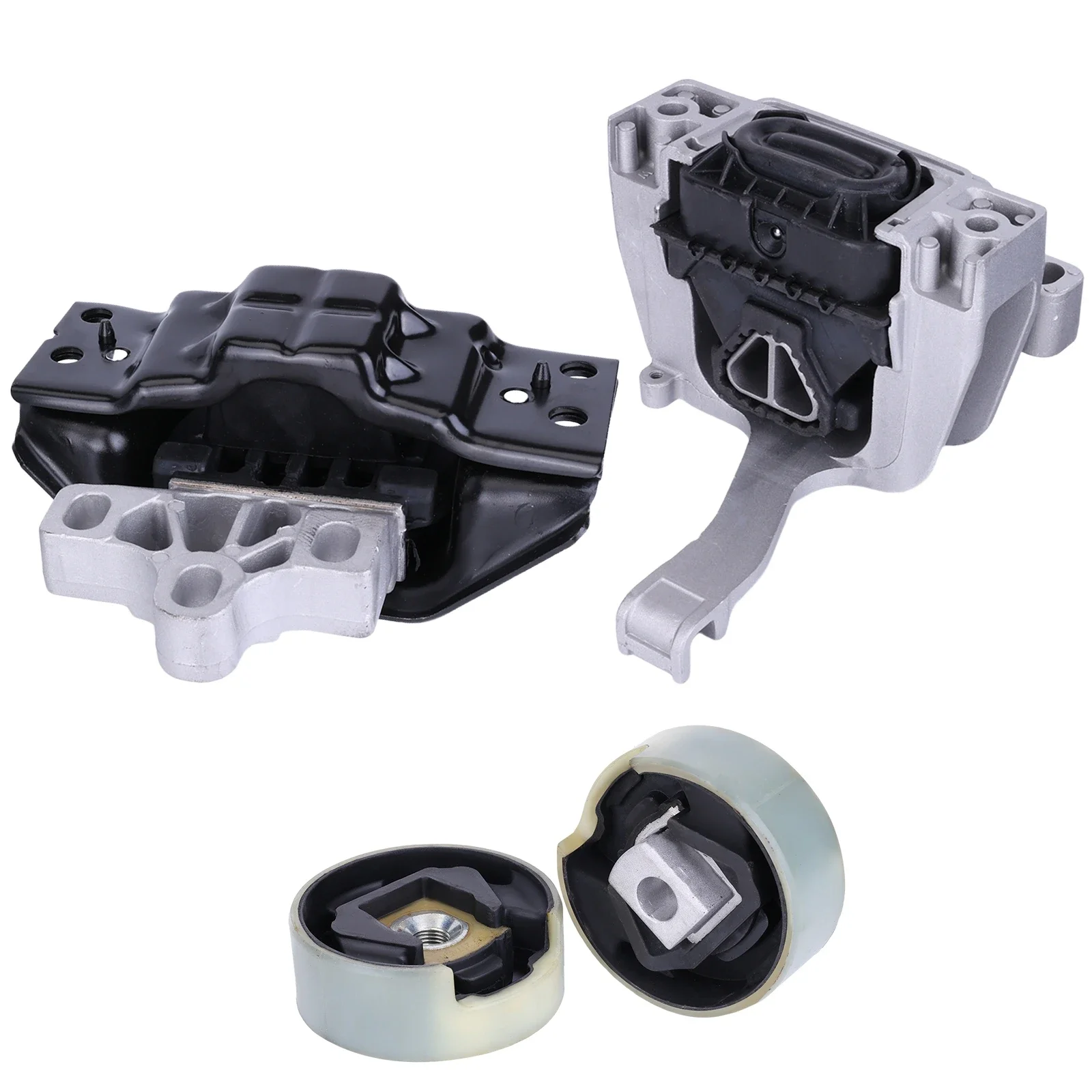 

Applicable for Volkswagen Tiguan 2018-2023 L4-2.0L engine bracket 3Q0-199-262-C, 5Q0-198-037-A, 5QA-199-555-AM (three-piece set)