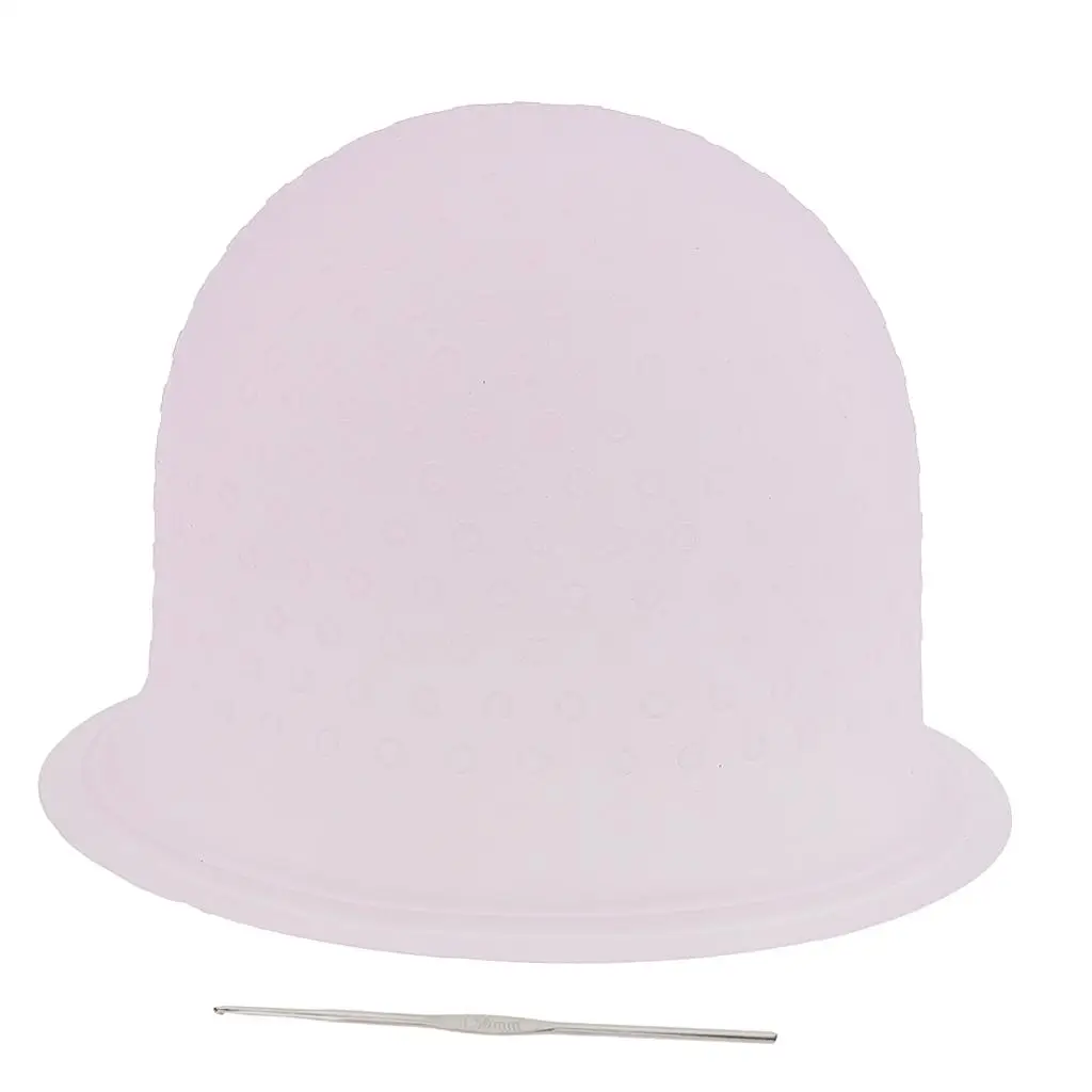 Reusable Hair Color Cap Silicone Material Waterproof Hair Tipping Cap for Heated Hair Cap and Home Salon Dyeing