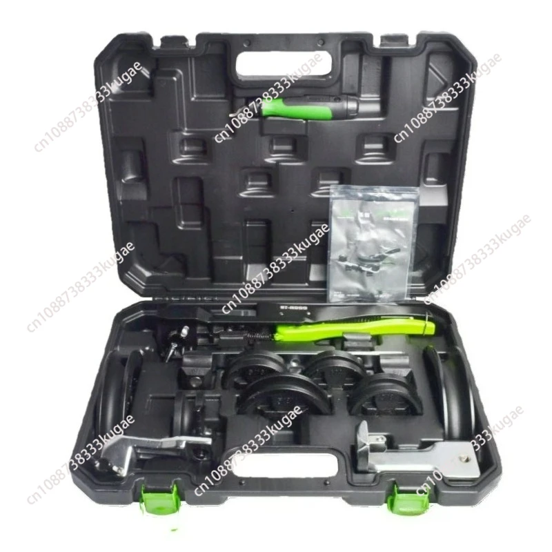 

ST-R999 Manual Pipe Bender Copper Aluminum Pipe Universal 90° Positive and Negative Bending 6-22mm Pipe Bending Tool Set