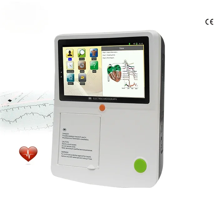 Sunbright SUN-6031 3 Channel e k g Machine Portable e k g 12 Lead e c g Machine Electrocardiograph