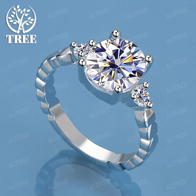 

Классическое роскошное круглое кольцо из стерлингового серебра 925 пробы с инкрустацией цирконием класса ААА для женщин, изысканные благородные украшения для свадьбы, вечеринки, аксессуары на день рождения