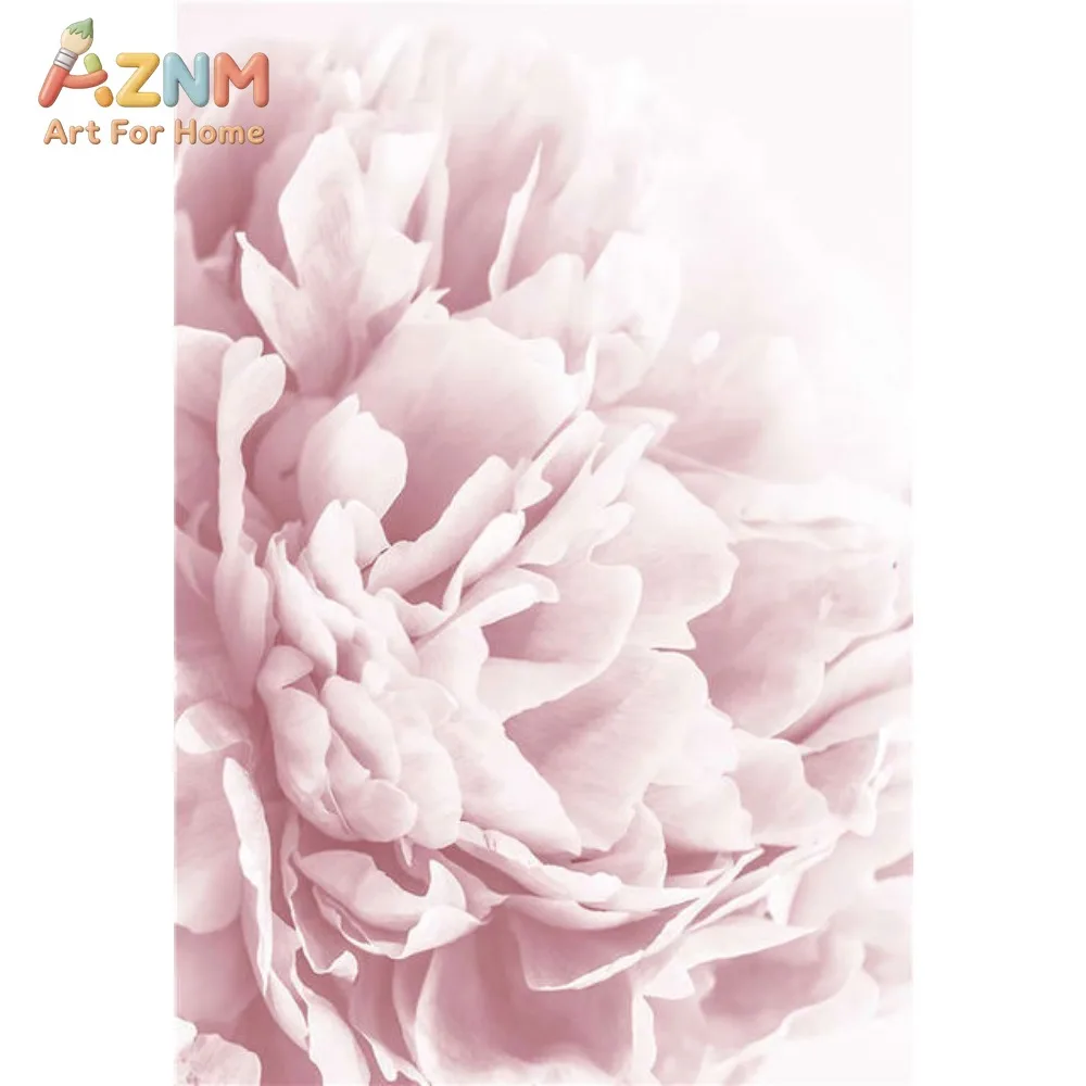 1Pc Pink Wall Children's Room Decoration Flower Painting Love Simple Text Living Room Decoration Canvas Poster Wall Art